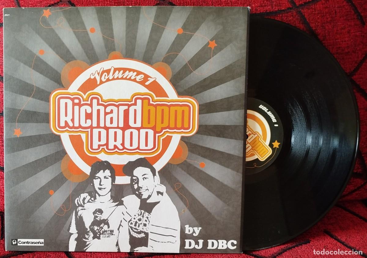 Discos de vinilo: RICHARD BPM ** Vol. 1 - Prod ** MAXI SINGLE VINILO 2007 - Foto 1
