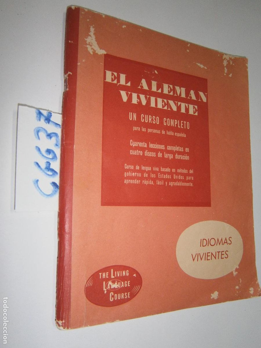 Discos de vinilo: CURSO EL ALEMAN VIVIENTE (DISCO SINGLES) - Foto 1