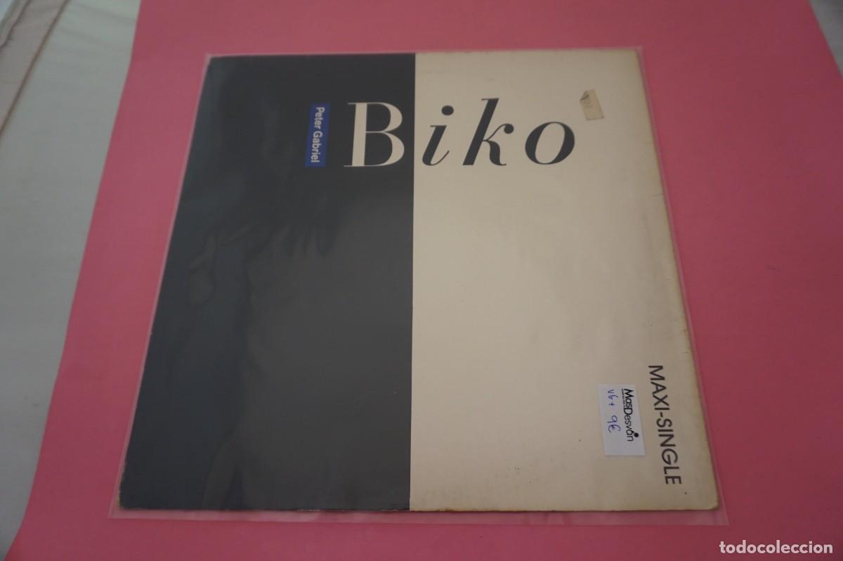 Discos de vinilo: MAXI SINGLE - Peter Gabriel &ndash; Biko - DISCO EN BUEN ESTADO - Foto 1