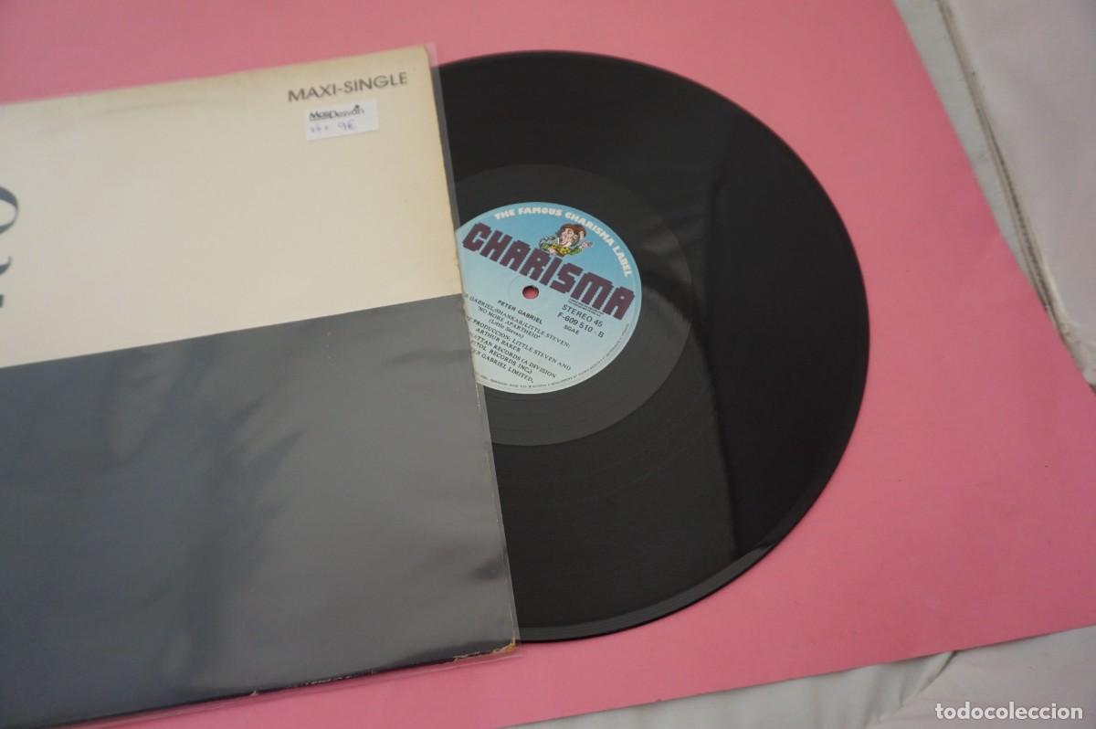 Discos de vinilo: MAXI SINGLE - Peter Gabriel &ndash; Biko - DISCO EN BUEN ESTADO - Foto 2