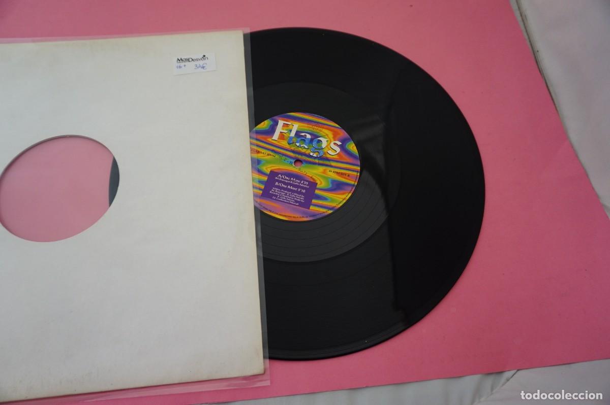Discos de vinilo: MAXI SINGLE - Flags &ndash; One More - DISCO EN BUEN ESTADO - Foto 2