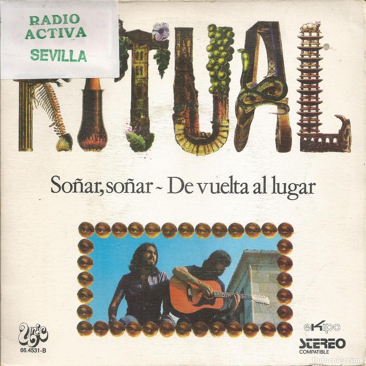 Discos de vinilo: RITUAL &middot;&middot;&middot; So&ntilde;ar, So&ntilde;ar / De Vuelta Al Lugar - (Single) - Foto 1