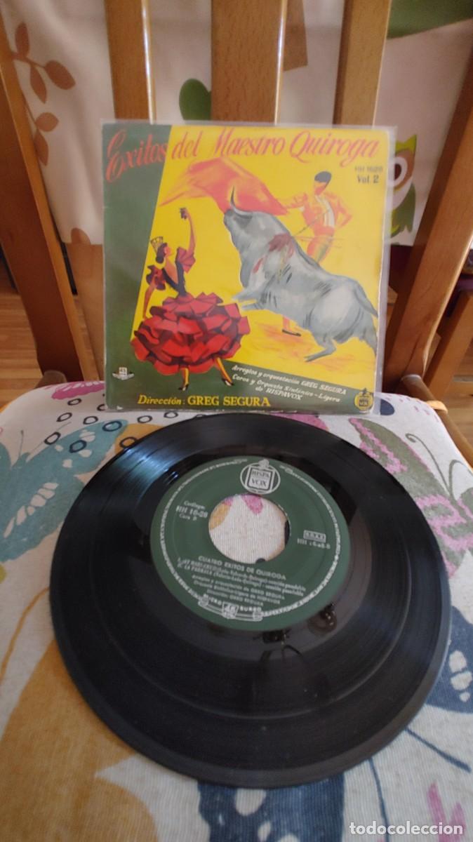 Discos de vinilo: GREG SEGURA-EP EXITOS DEL MAESTRO QUIROGA VOL.2-NUEVO - Foto 1
