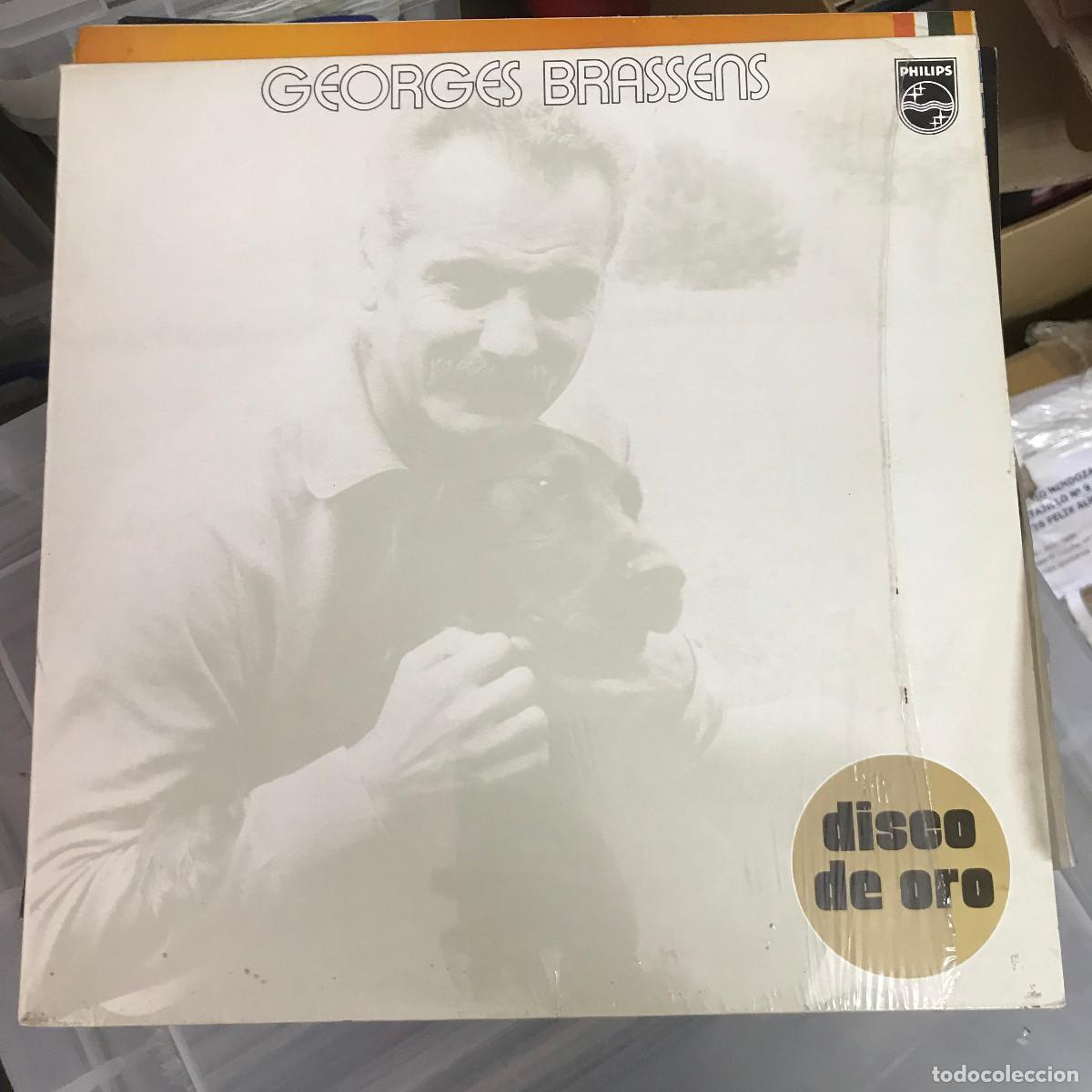Discos de vinilo: GEORGES BRASSENS - DISCO DE ORO (1973) - LP PHILIPS 1990 - Foto 1