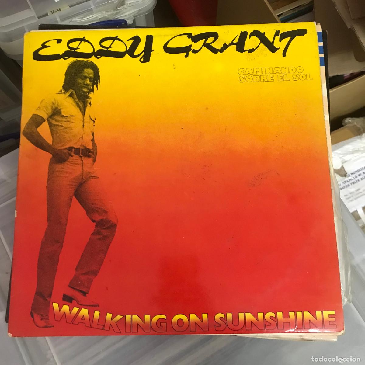 Discos de vinilo: EDDY GRANT - WALKING ON SUNSHINE - LP ICE 1979 - Foto 1