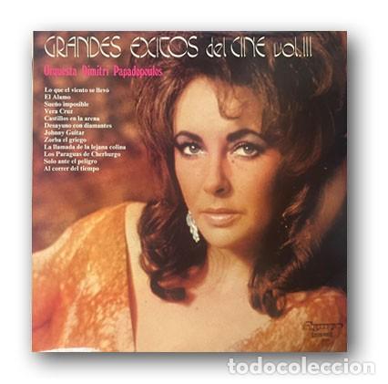 Discos de vinilo: Orquesta Dimitri Papadopoulos &ndash; Grandes Exitos Del Cine Vol. III LP - Foto 1