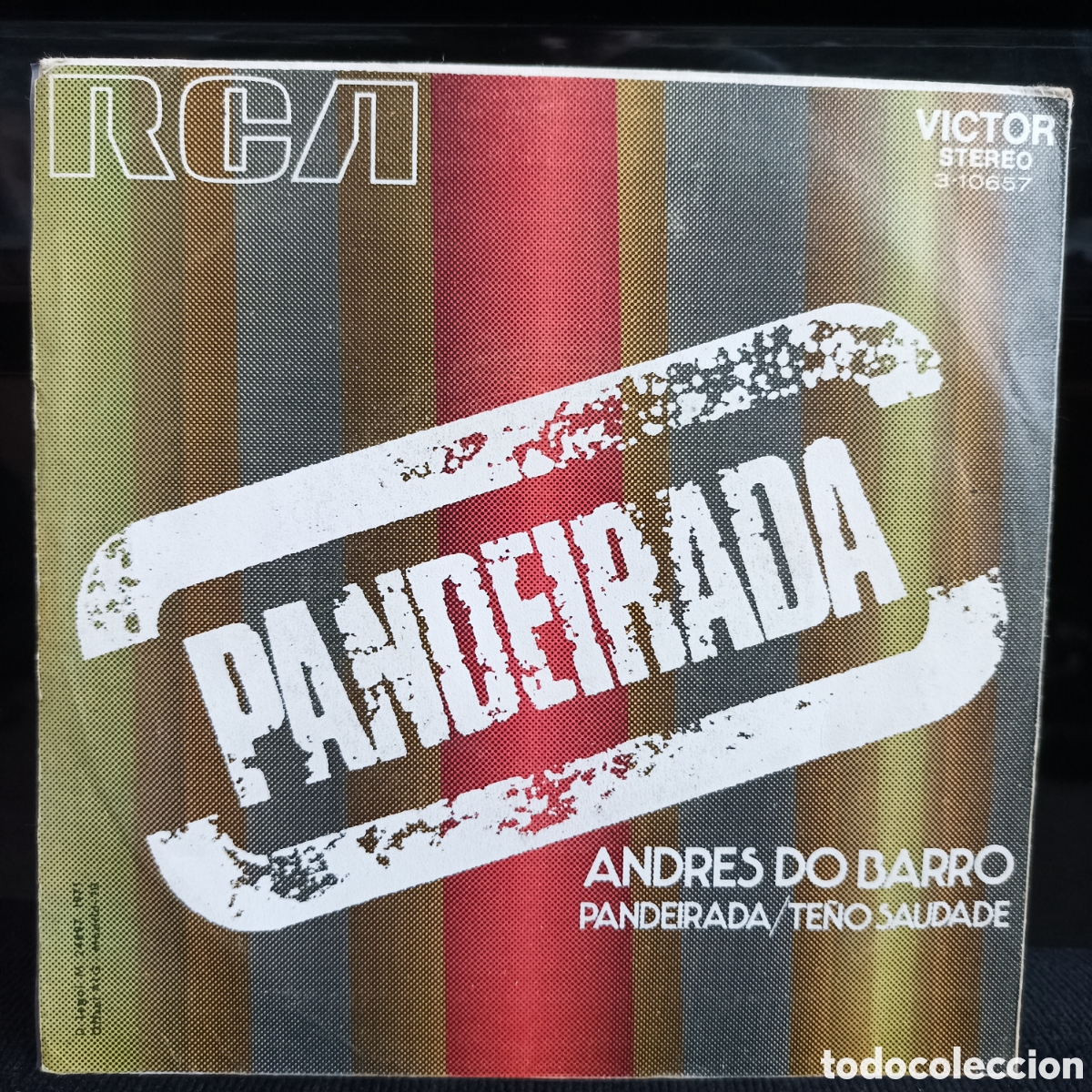 Discos de vinilo: Andr&eacute;s Do Barro - Pandeirada 1971 - Foto 2