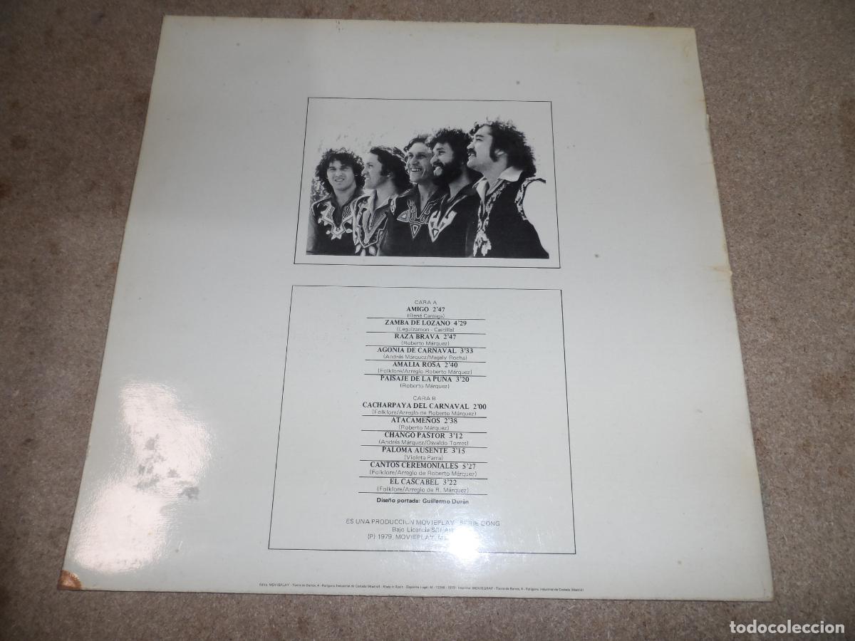 Discos de vinilo: Illapu - Raza Brava (SPAIN 1979) - Foto 2