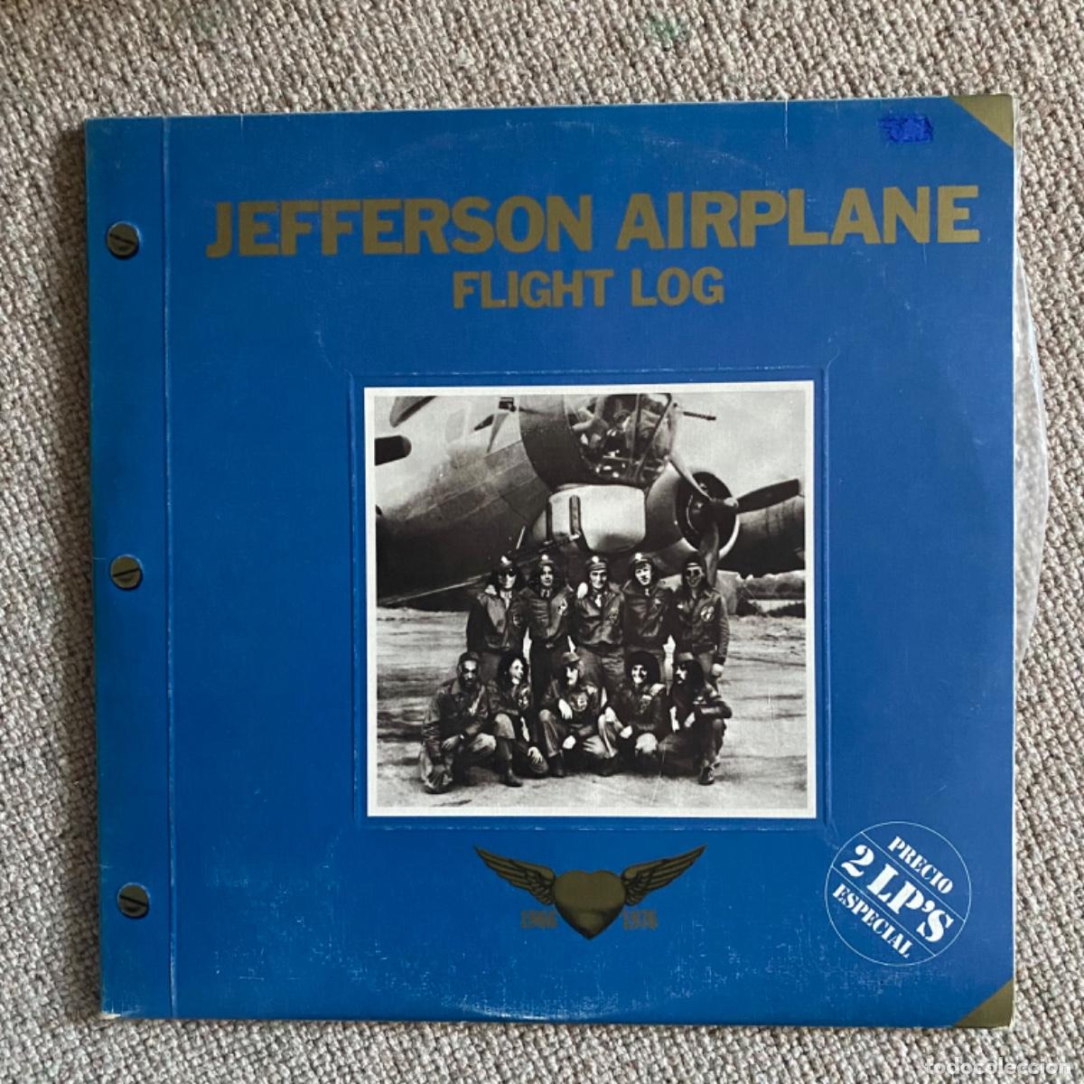 Discos de vinilo: JEFFERSON AIRPLANE FLIGHT LOG DOBLE - Foto 1