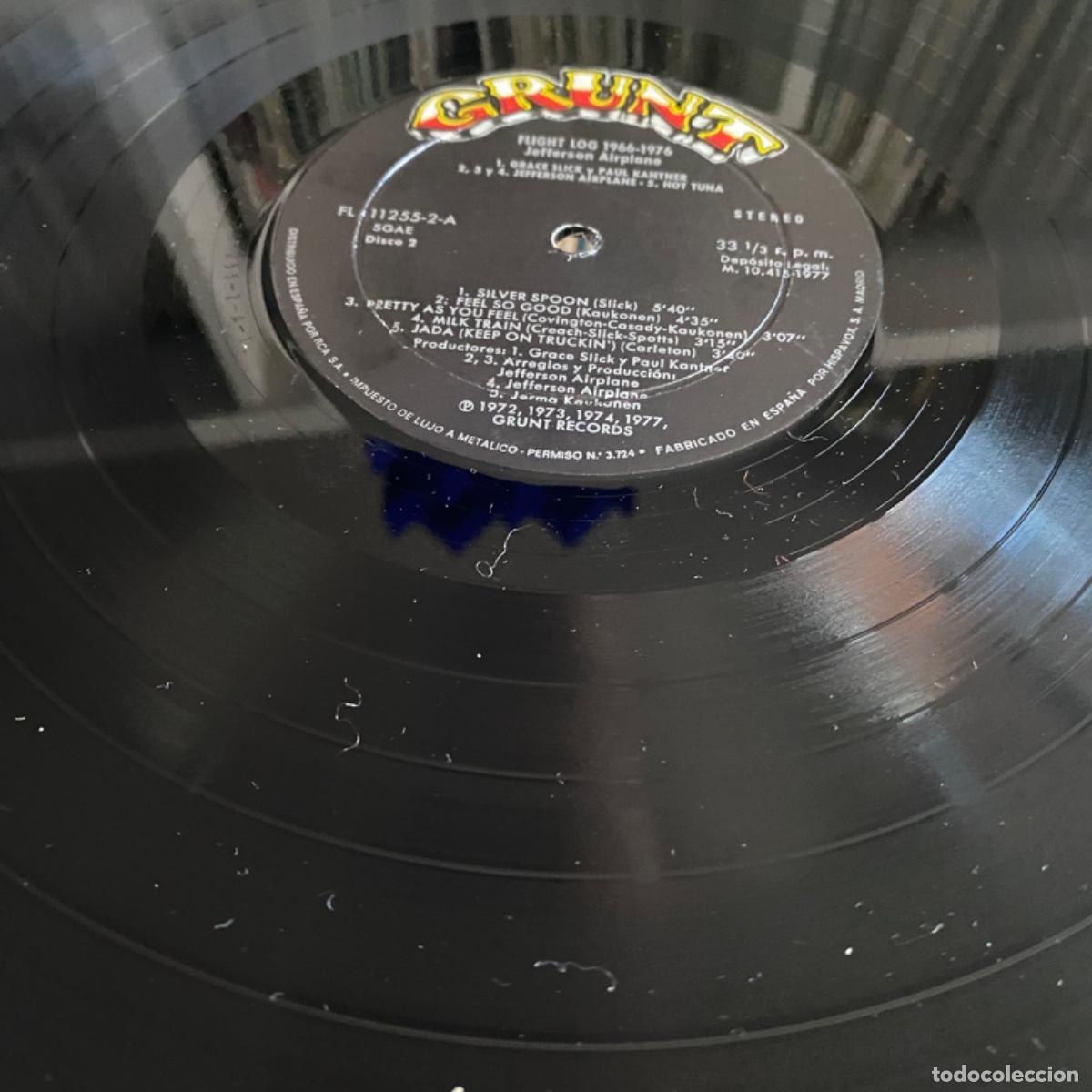 Discos de vinilo: JEFFERSON AIRPLANE FLIGHT LOG DOBLE - Foto 9