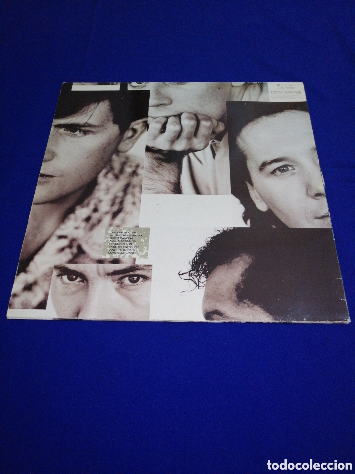 Discos de vinilo: SIMPLE MINDS - ONCE UPON A TIME 1985 IBEROFON, S. A. - Foto 4
