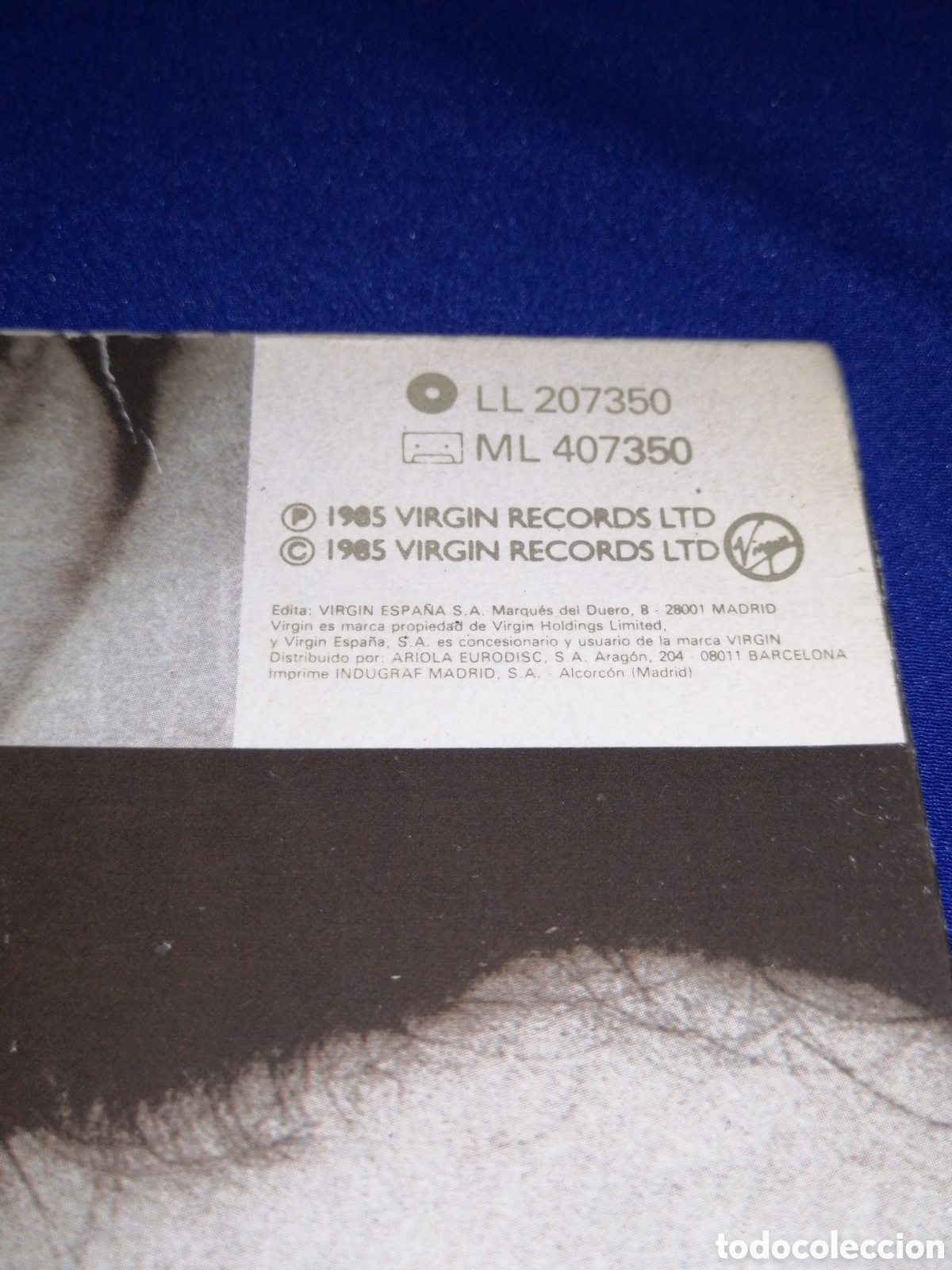 Discos de vinilo: SIMPLE MINDS - ONCE UPON A TIME 1985 IBEROFON, S. A. - Foto 5