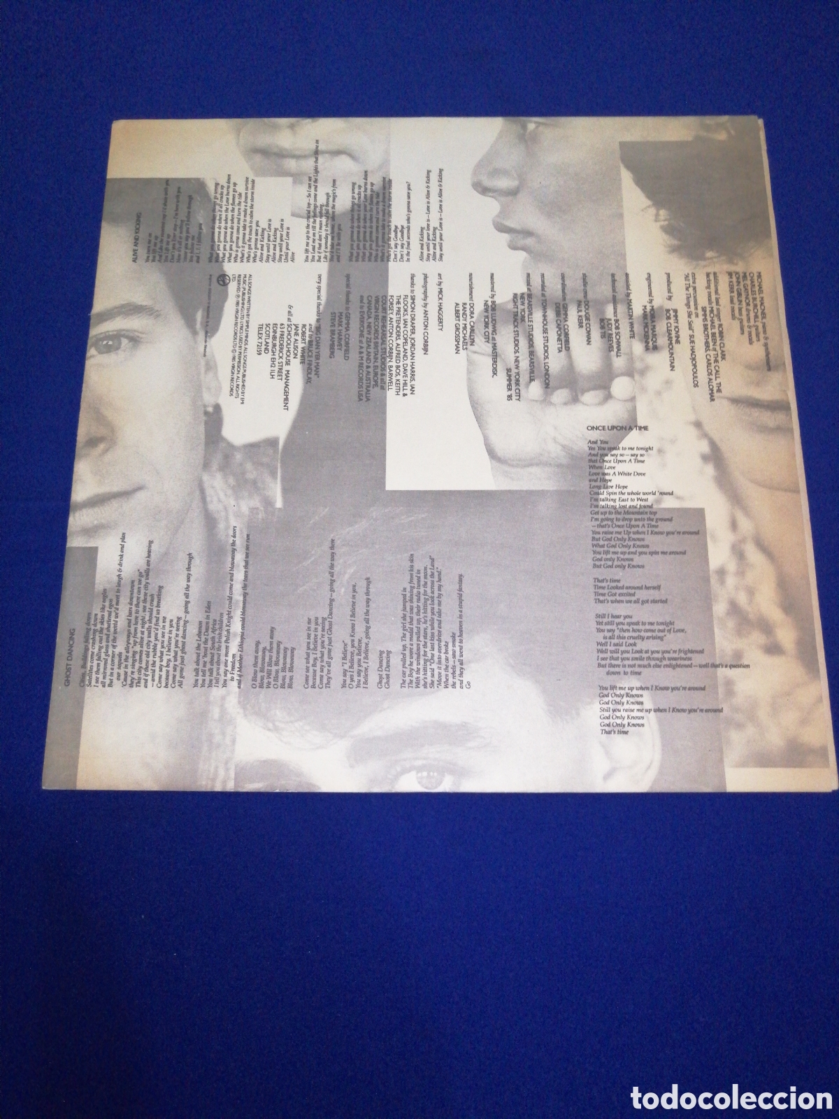 Discos de vinilo: SIMPLE MINDS - ONCE UPON A TIME 1985 IBEROFON, S. A. - Foto 8