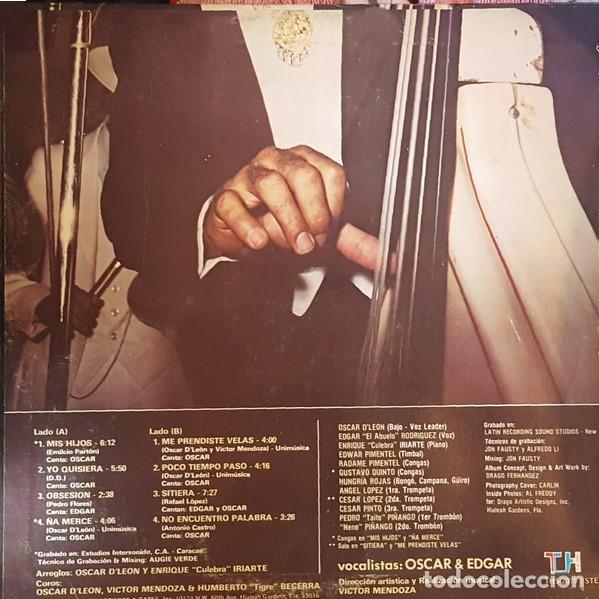 Discos de vinilo: Oscar DLe&oacute;n Y Su Orquesta &ndash; ...Lleg&oacute;...Actu&oacute;...Y...Triunf&oacute;..! - Foto 2