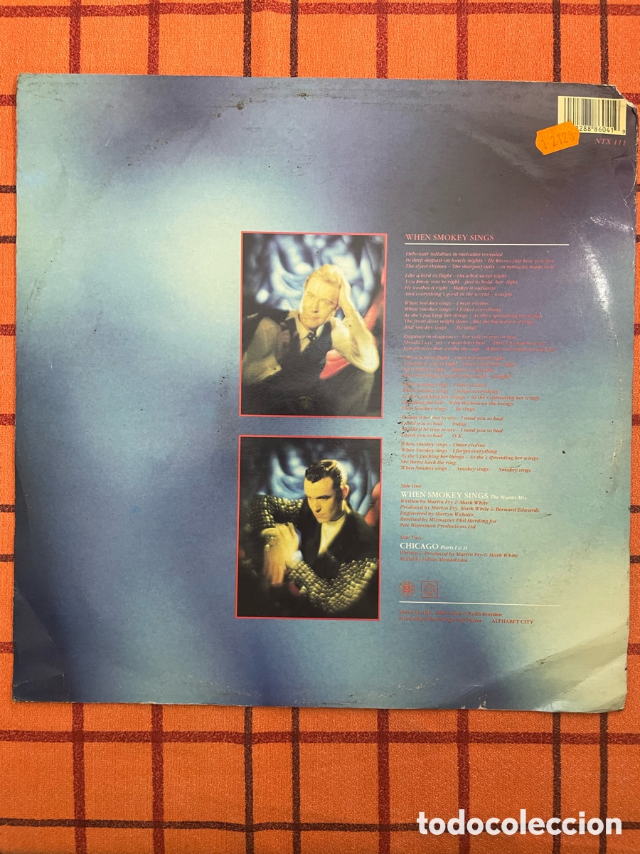 Discos de vinilo: Maxi ABC When Smokey Sings - Foto 2
