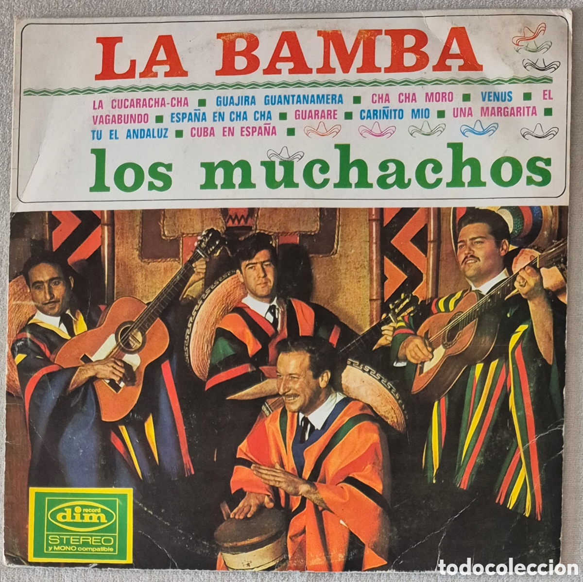 Discos de vinilo: LP - LOS MUCHACHOS - LA BAMBA - Foto 1