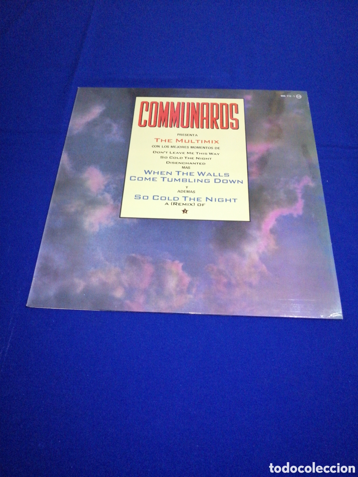 Discos de vinilo: COMMUNARDS - THE MULTIX - POLIGRAM 1987- A 45 RPM - Foto 4