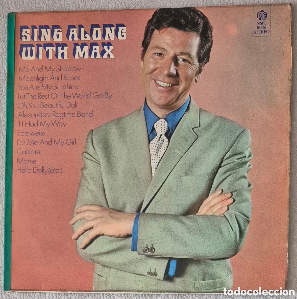 Discos de vinilo: LP - MAX BYGRAVES - SING ALONG WITH MAX - Foto 1