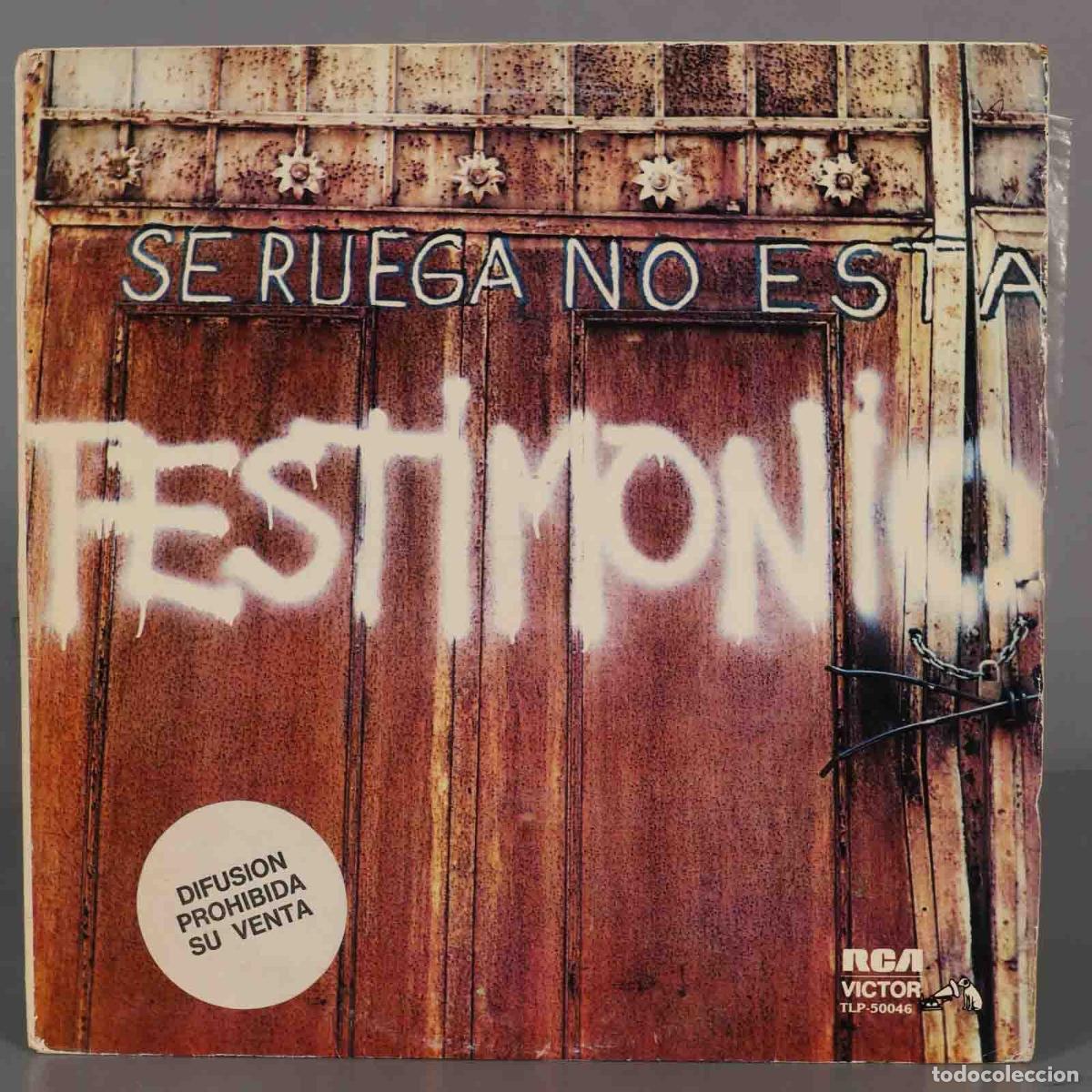 Discos de vinilo: LP. Various &ndash; Testimonio - Foto 1
