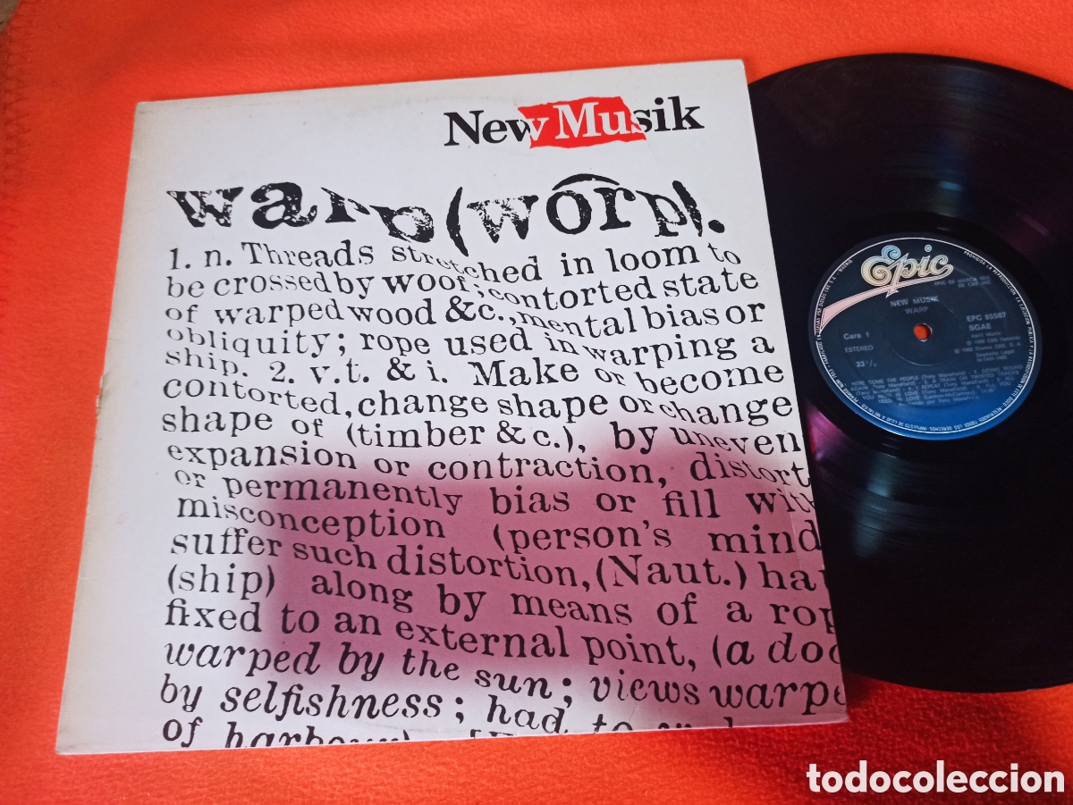 Discos de vinilo: New musik, warp LP vinilo - Foto 1