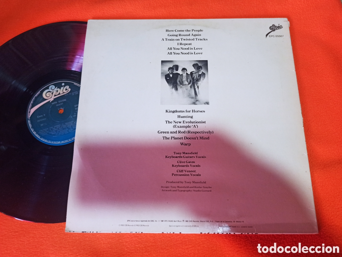 Discos de vinilo: New musik, warp LP vinilo - Foto 2