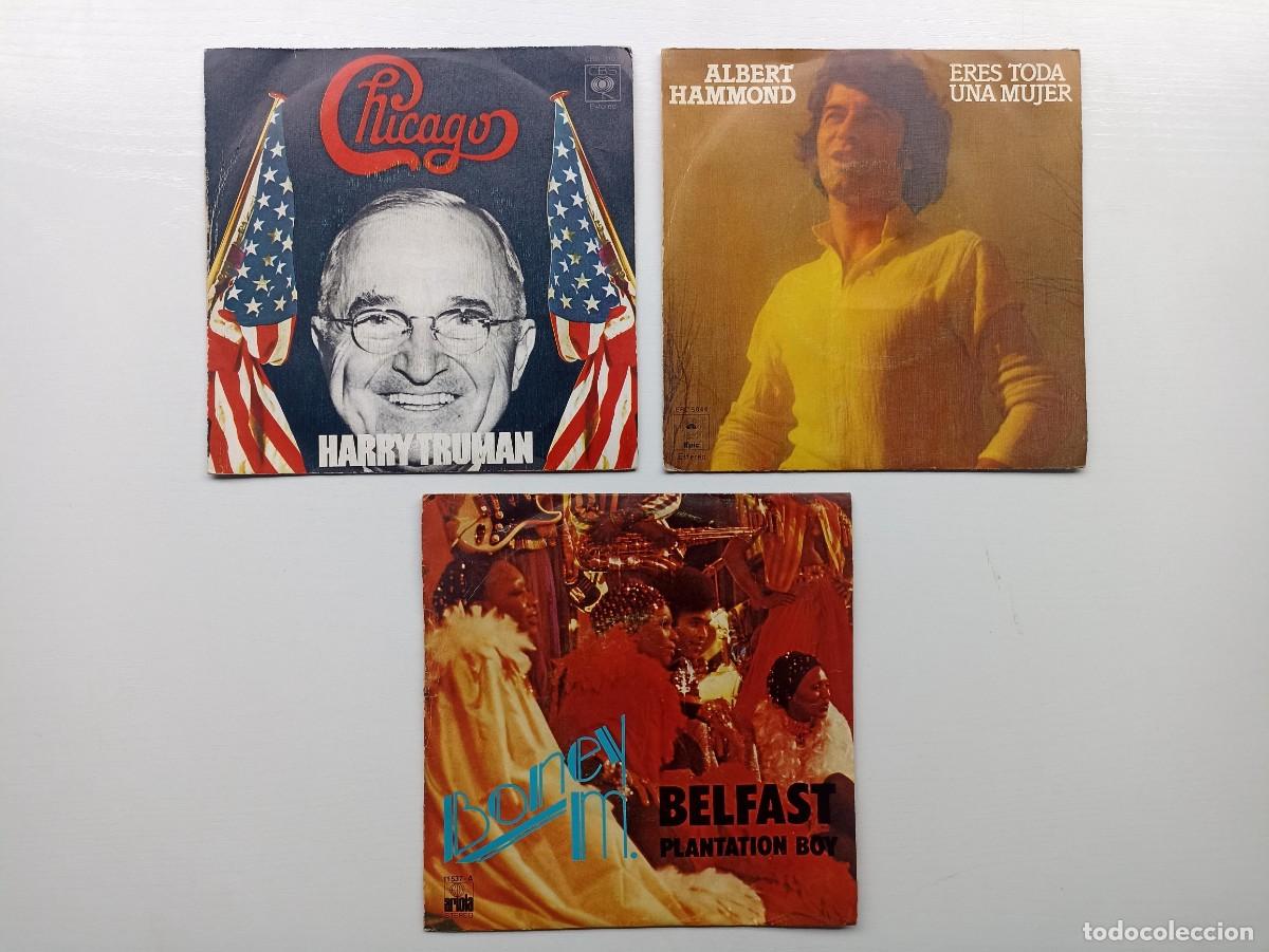 Discos de vinilo: Lote 3 discos de vinilo, singles - Foto 1