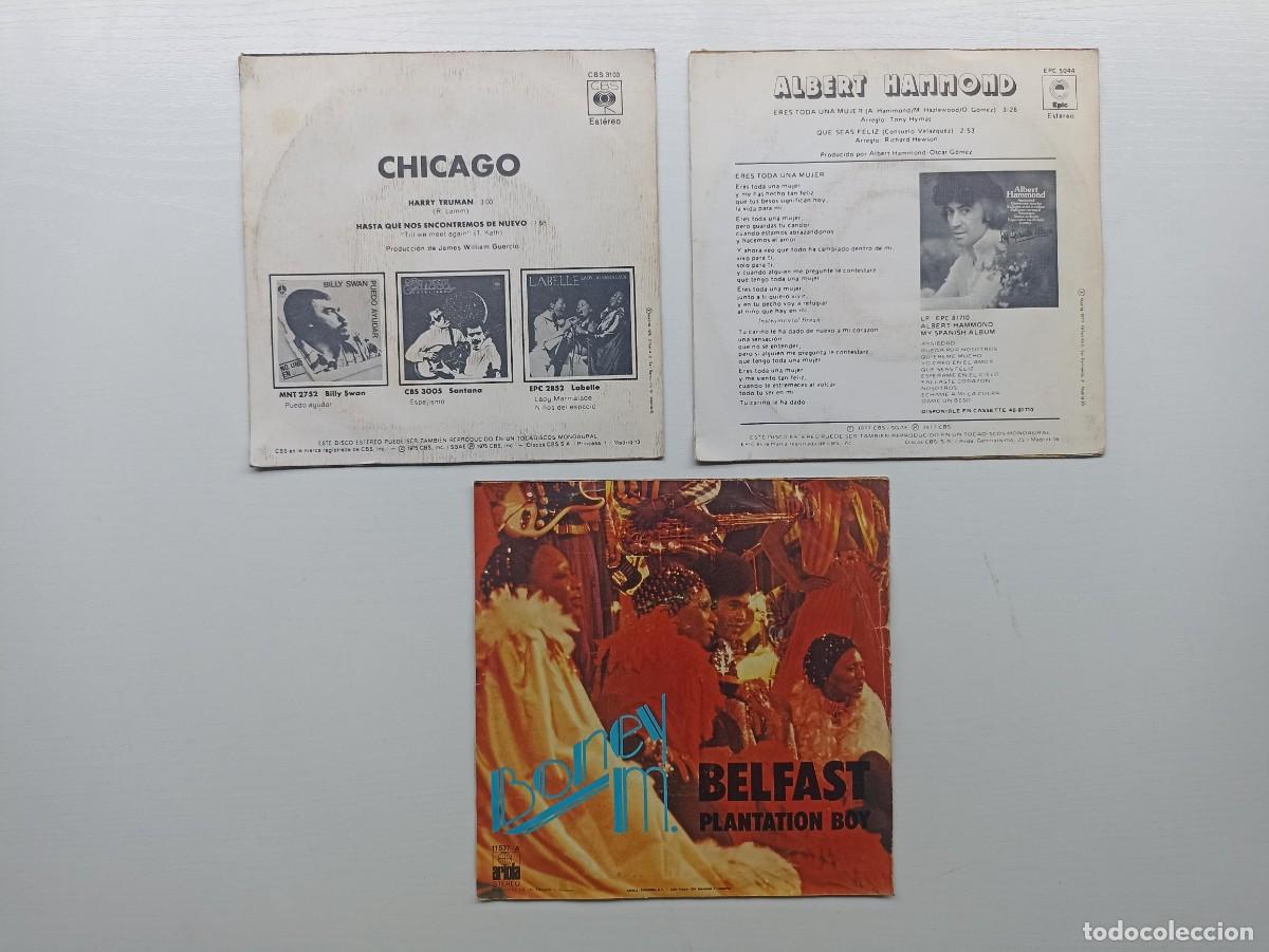 Discos de vinilo: Lote 3 discos de vinilo, singles - Foto 2