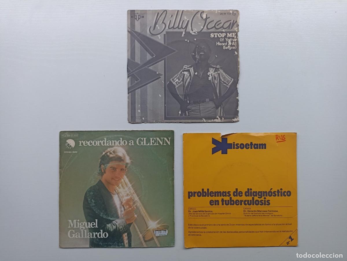 Discos de vinilo: Lote 3 discos de vinilo, singles - Foto 1