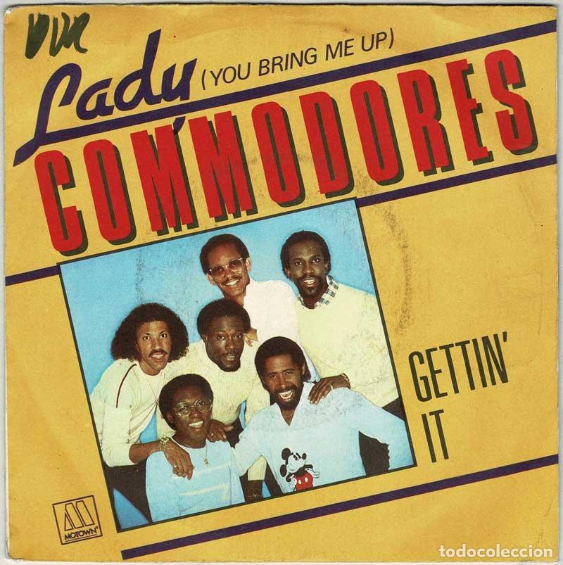 Discos de vinilo: Commodores - Lady. Gettinit. Single - Foto 1