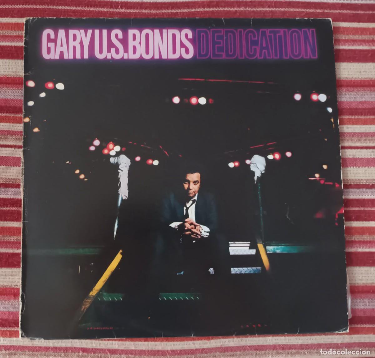 Discos de vinilo: GARY U.S. BONDS - DEDICATION - LP - Foto 1