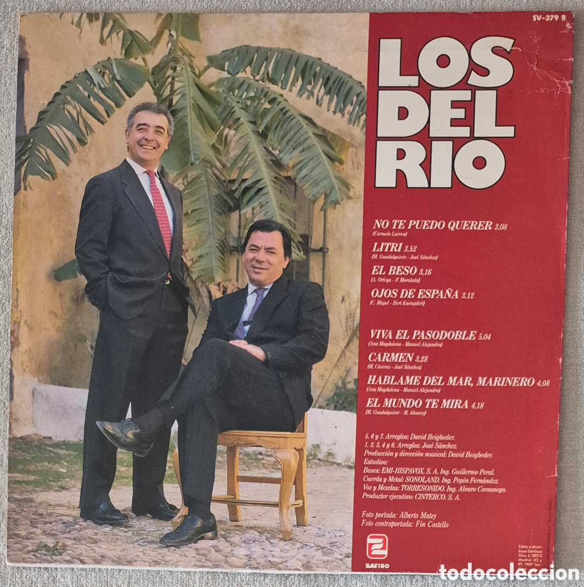 Discos de vinilo: LP - LOS DEL RIO - PUERTA GRANDE - Foto 2