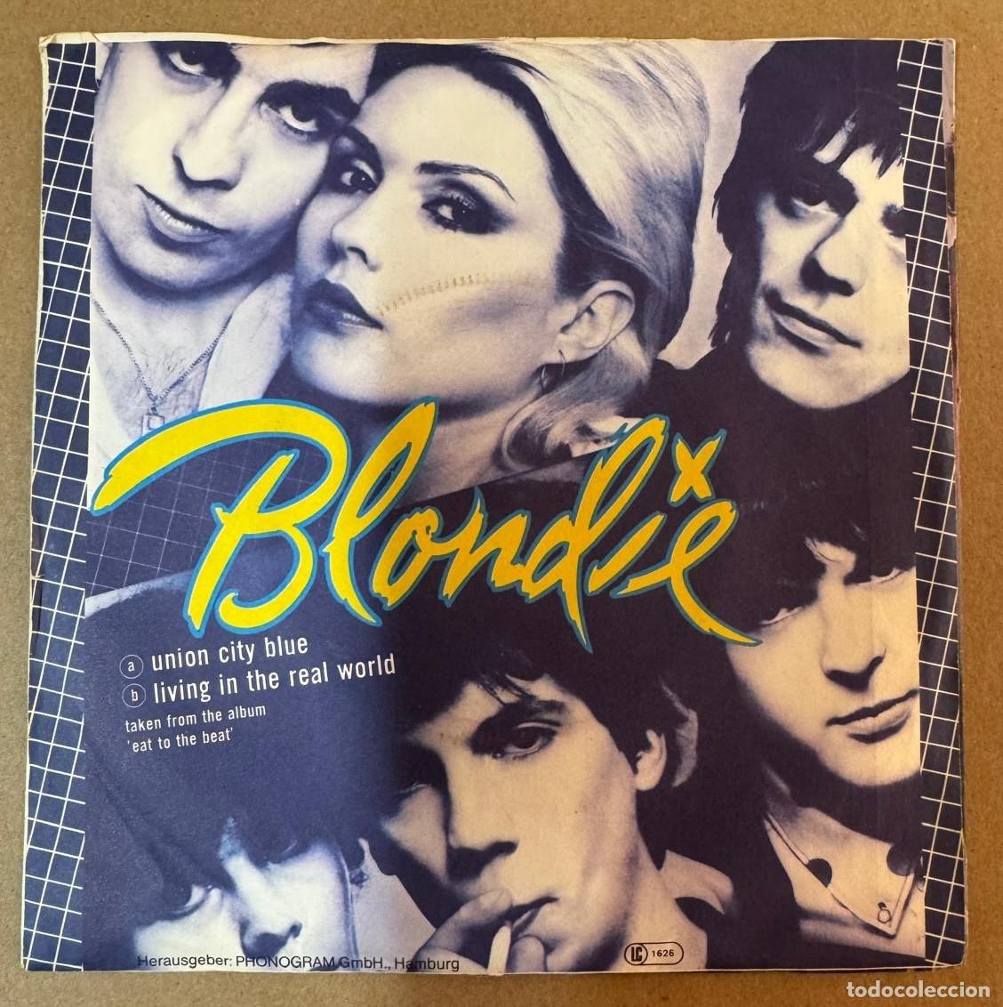Discos de vinilo: blondie 45t union city blue Single - Foto 2