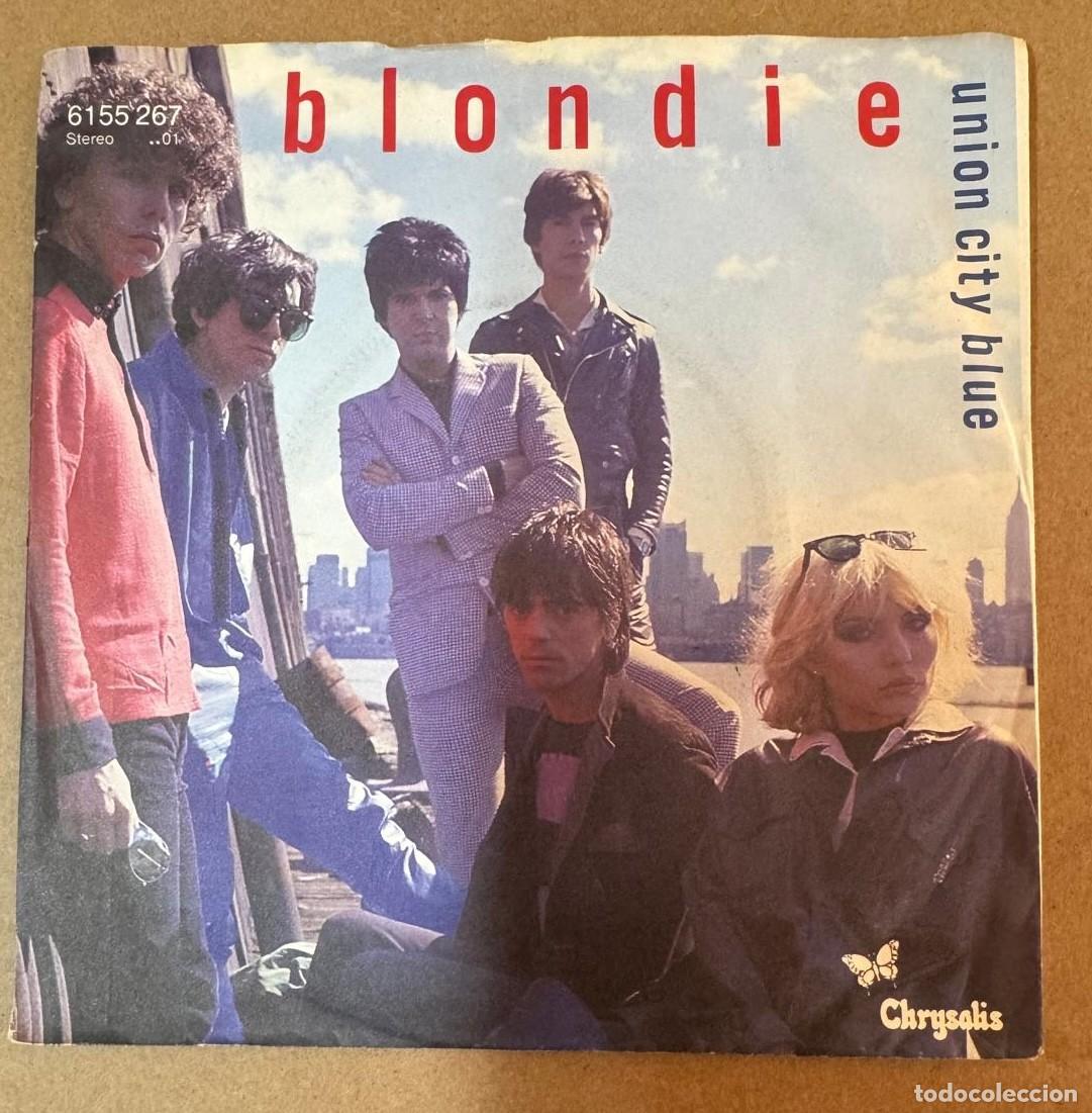 Discos de vinilo: blondie 45t union city blue Single - Foto 1