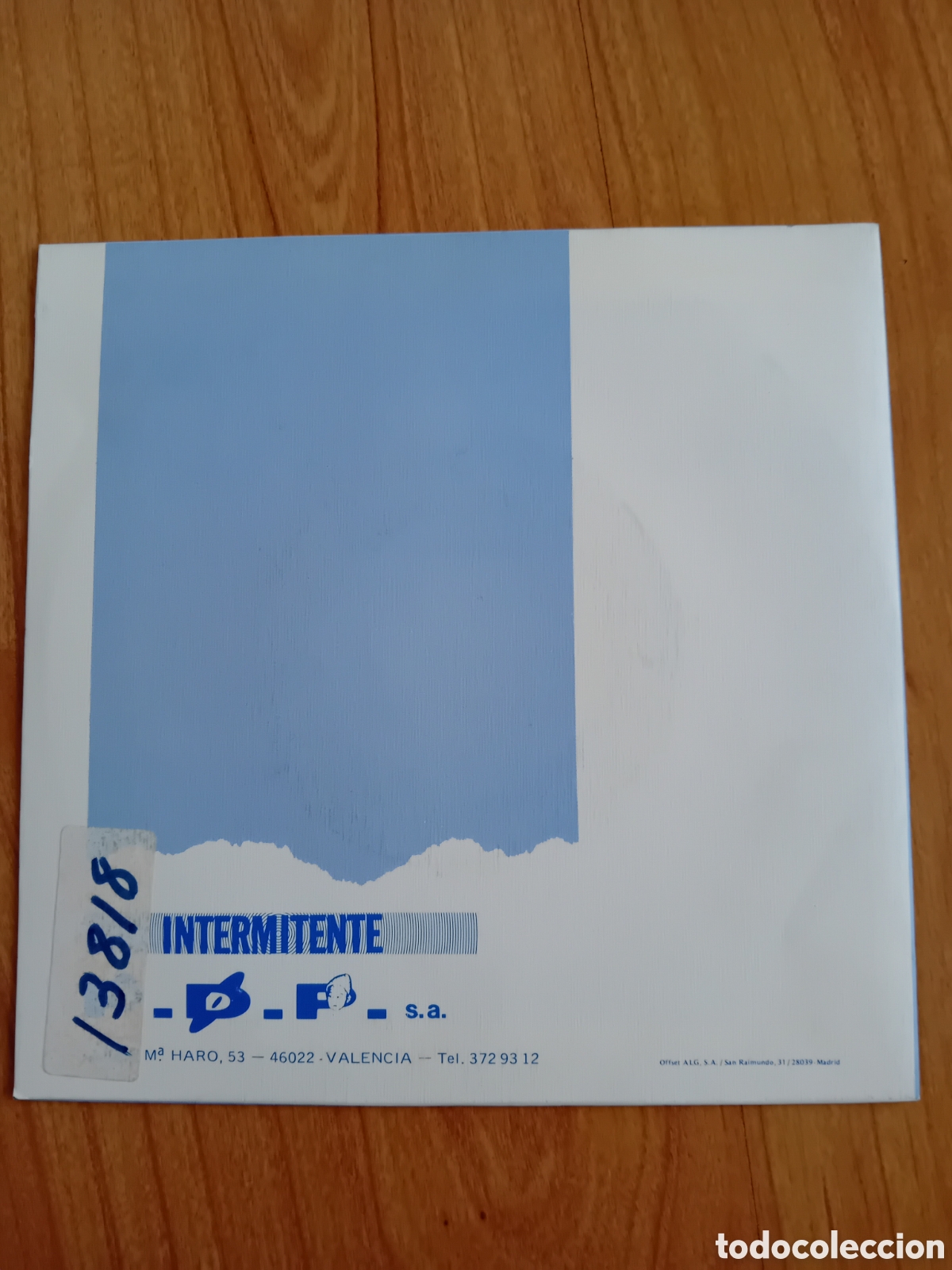 Discos de vinilo: INTERMITENTE. BLUE MOON. EL ULTIMO TREN - Foto 2