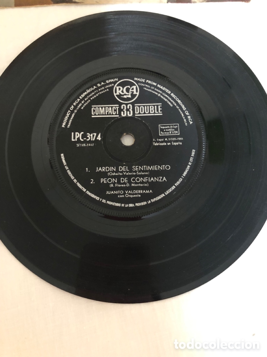 Discos de vinilo: Disco vinilo Juanito Valderrama - Foto 4