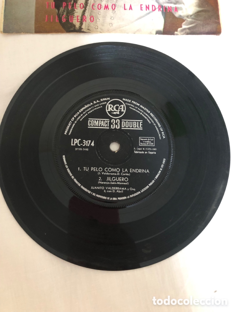 Discos de vinilo: Disco vinilo Juanito Valderrama - Foto 5