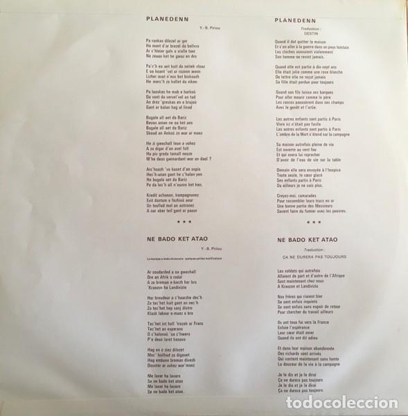 Discos de vinilo: Alan Stivell &ndash; E Langonned = A Langonnet - Foto 3