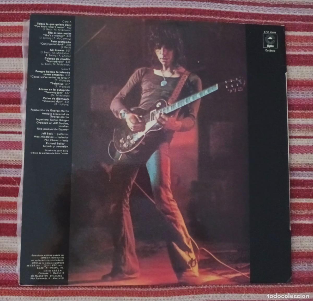 Discos de vinilo: JEFF BECK - BLOW BY BLOW - LP - Foto 2