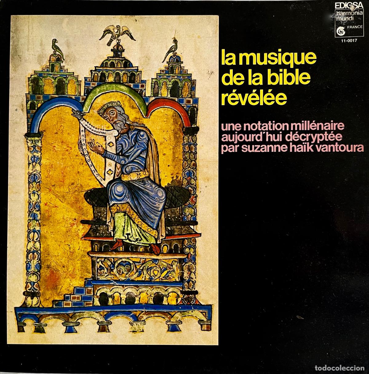 Discos de vinil: LA MUSIQUE DE LA BIBLE REVELEE. MUSICA BIBLIA REVELADA. HA&Iuml;K VANTOURA. LP ORIGINAL ESPA&Ntilde;A 1980