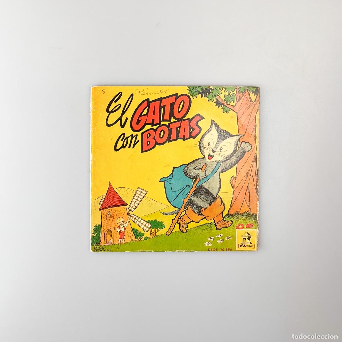 Discos de vinilo: SINGLE. Varios. El Gato Con Botas (VG/G+) - Foto 1