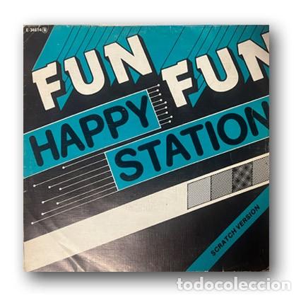 Discos de vinilo: Fun Fun &ndash; Happy Station (Scratch Version) Single 7&rdquo; - Foto 1