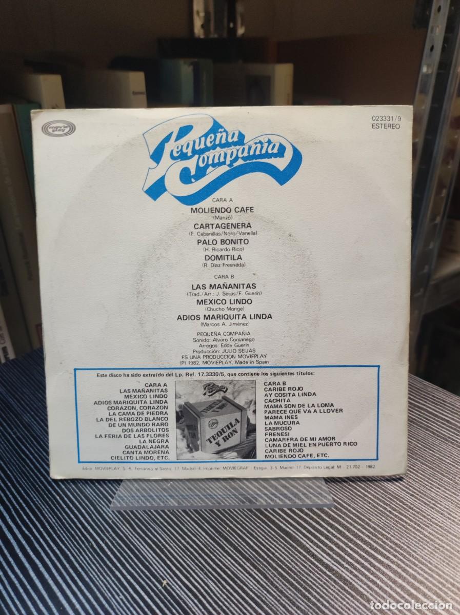 Discos de vinilo: Peque&ntilde;a Compa&ntilde;&iacute;a &ndash; Tequila Y Ron - Foto 2