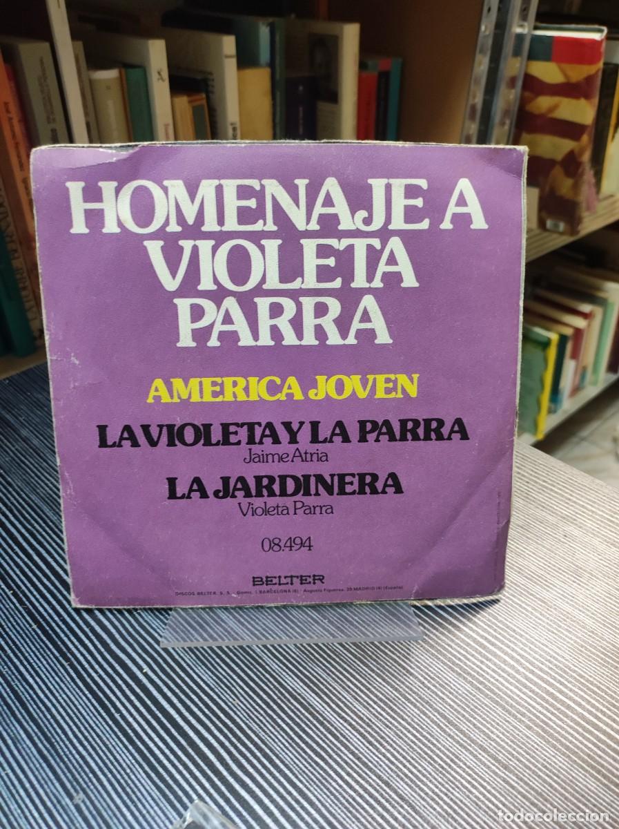 Discos de vinilo: Am&eacute;rica Joven &ndash; La Violeta Y La Parra - Foto 2