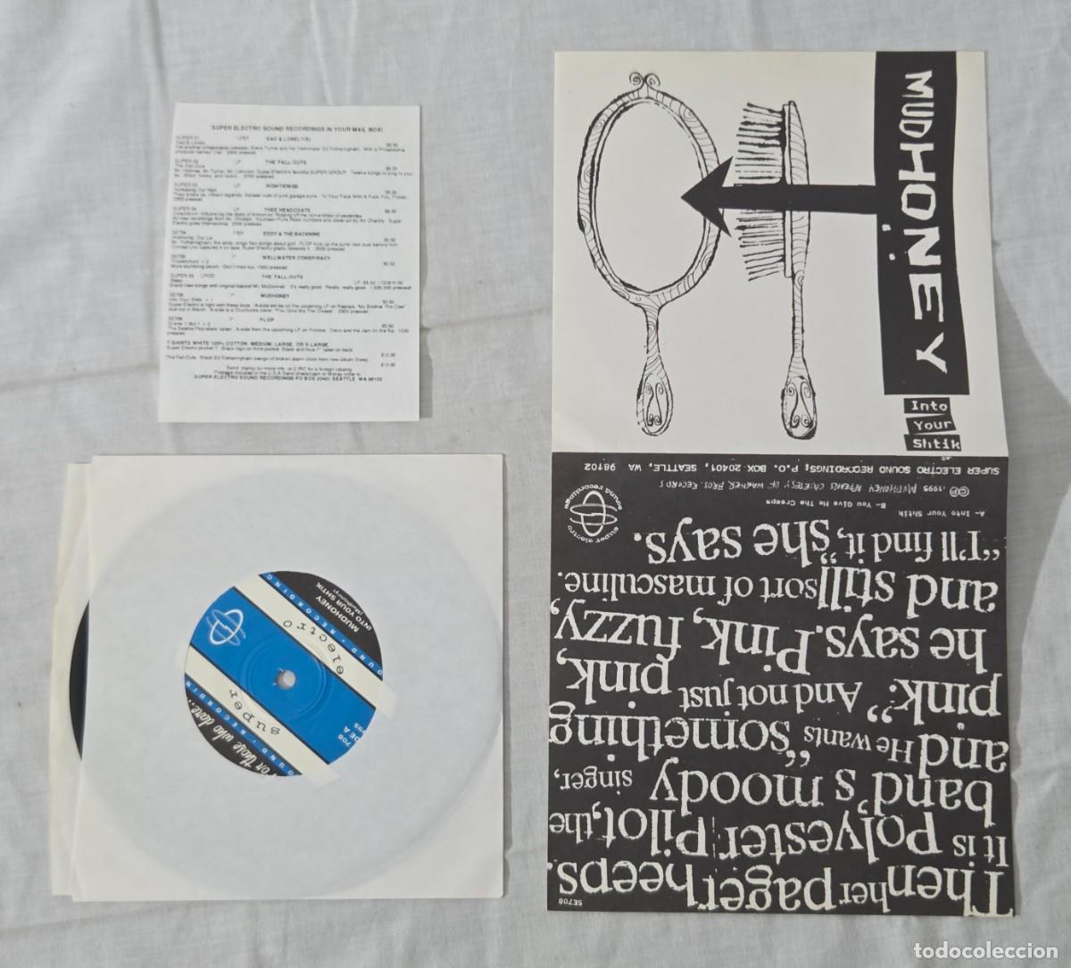 Discos de vinilo: Single Vinilo MudHoney, Into Your Shtik - Foto 6