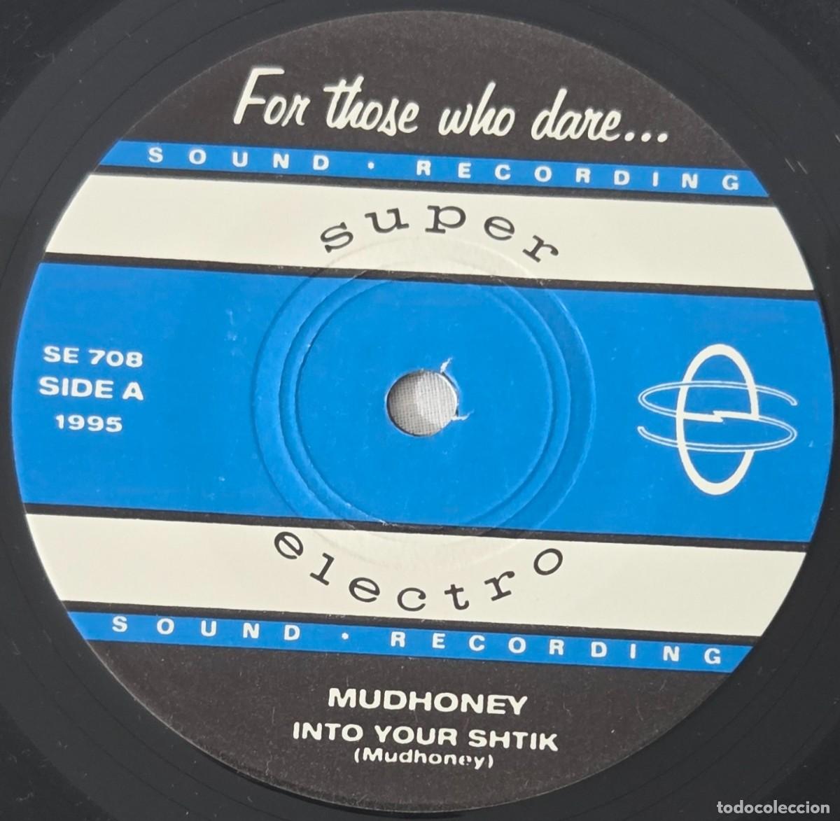 Discos de vinilo: Single Vinilo MudHoney, Into Your Shtik - Foto 7