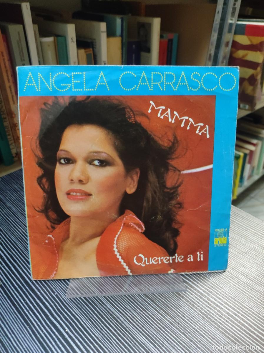 Discos de vinilo: ANGELA CARRASCO MAMMA QUERERTE A TI - Foto 2