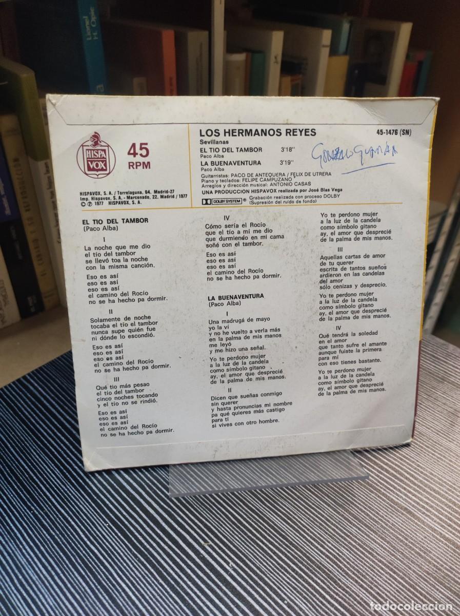 Discos de vinilo: Los Hermanos Reyes &ndash; El Tio Del Tambor - Foto 2