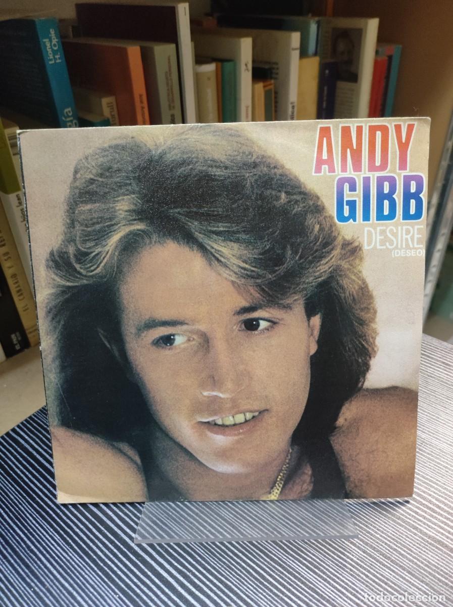 Discos de vinilo: Andy Gibb &ndash; Desire = Deseo - Foto 1