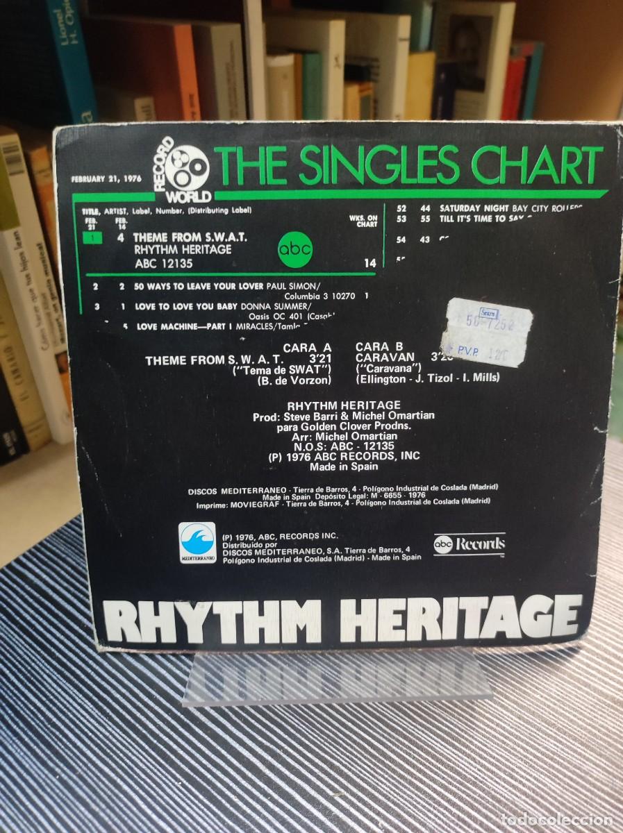 Discos de vinilo: Rhythm Heritage &ndash; Tema De SWAT - Foto 2