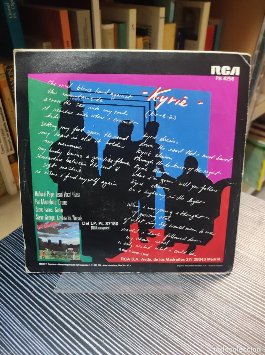 Discos de vinilo: Mr. Mister &ndash; Kyrie .- - Foto 2